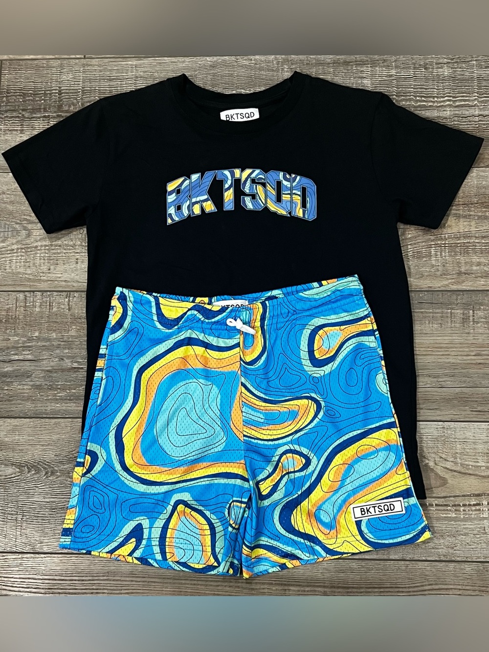 Bucket Squad "Weatherman Ocean Isles" Outfit Size Youth XL